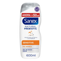 Natural Prebiótic Sensitive Gel de Ducha 600ml-219049 Natural Prebiótic Sensitive Gel de Ducha 600ml-219049 0